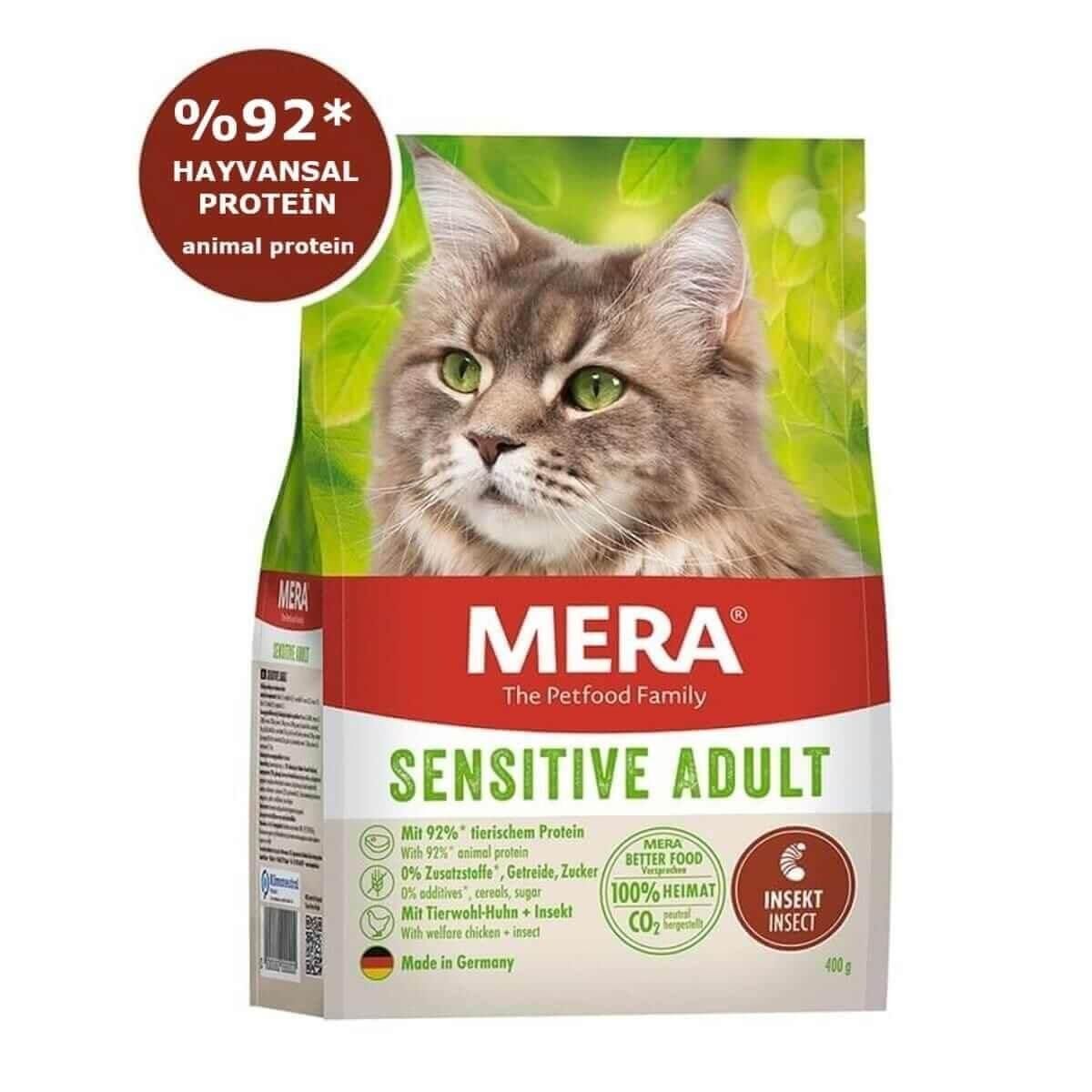 Sensiitive Adult Larva Proteinli Kedi Maması 2 Kg