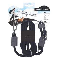 M-PETS GENTLE DOG FONKSİYONEL GEZDİRME TASMA BLACK