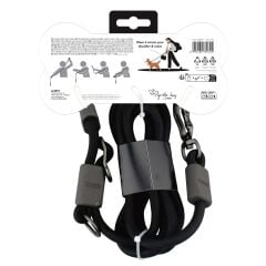 M-PETS GENTLE DOG FONKSİYONEL GEZDİRME TASMA BLACK