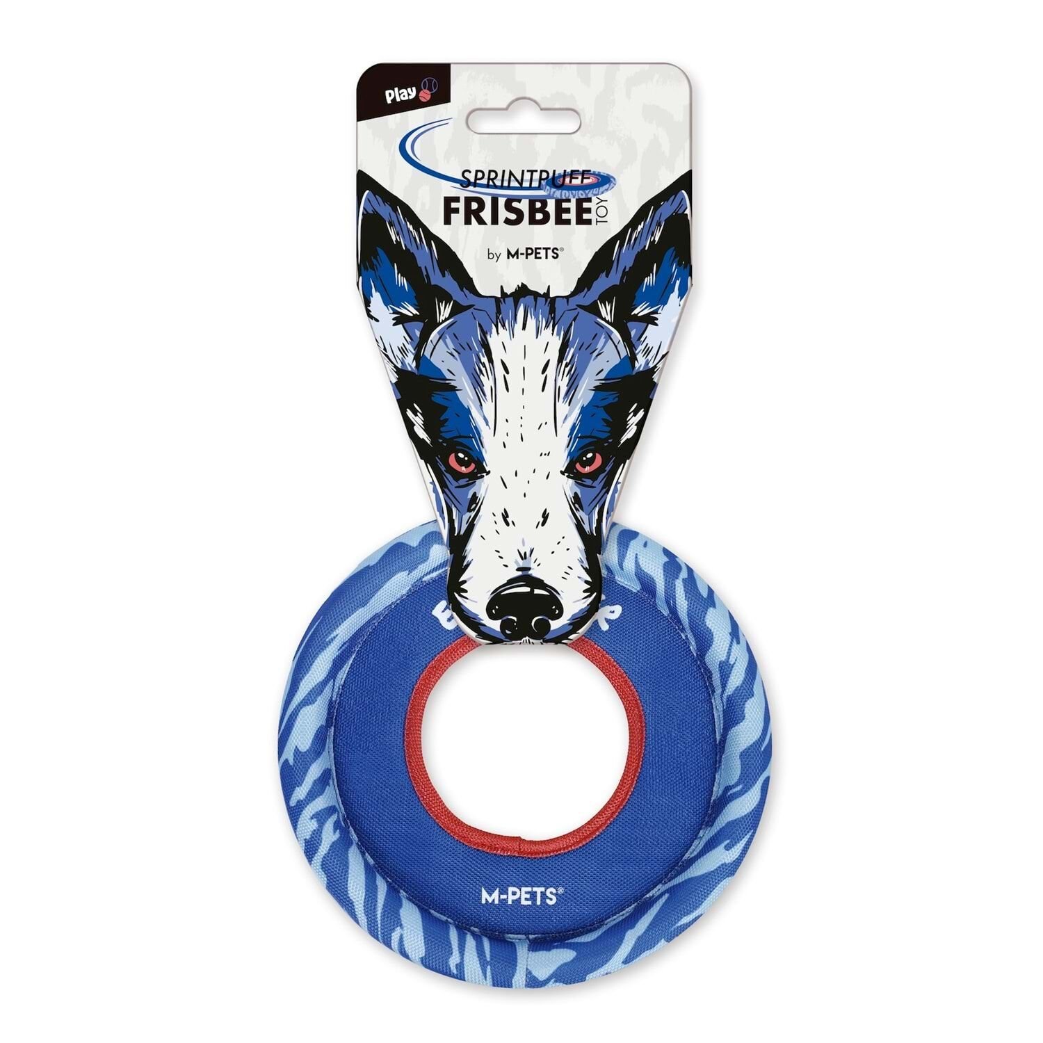 M-PETS SPRINTPUFF FRISBEE KÖPEK OYUNCAĞI BLUE/BLUE