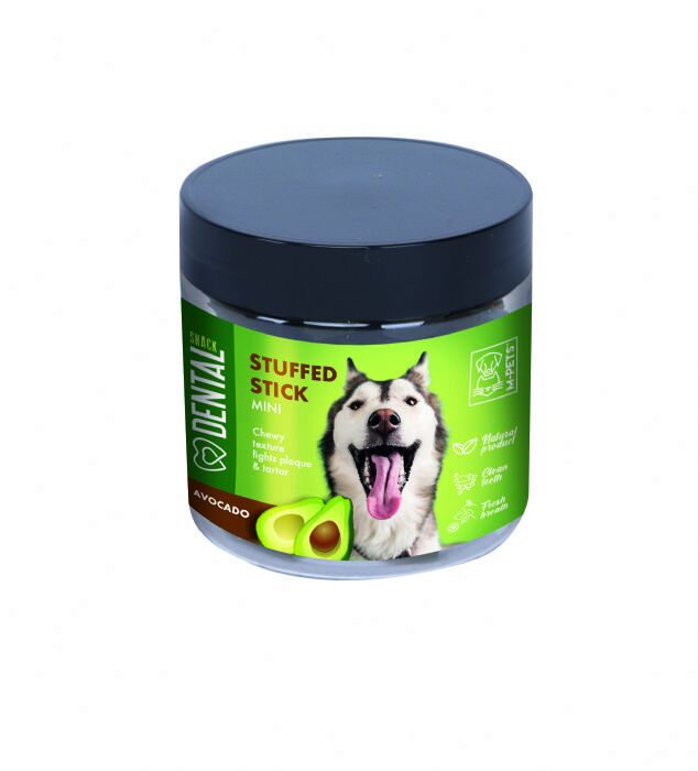 M-PETS DENTAL SNACK AVOCADO STUFFED STICK MINI ÖDÜL 100GR