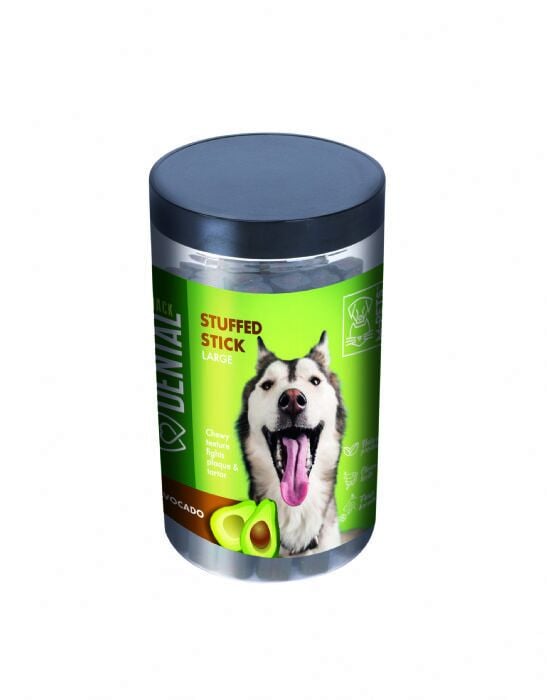 M-PETS DENTAL SNACK AVOCADO STUFFED STICK LARGE ÖDÜL 510GR