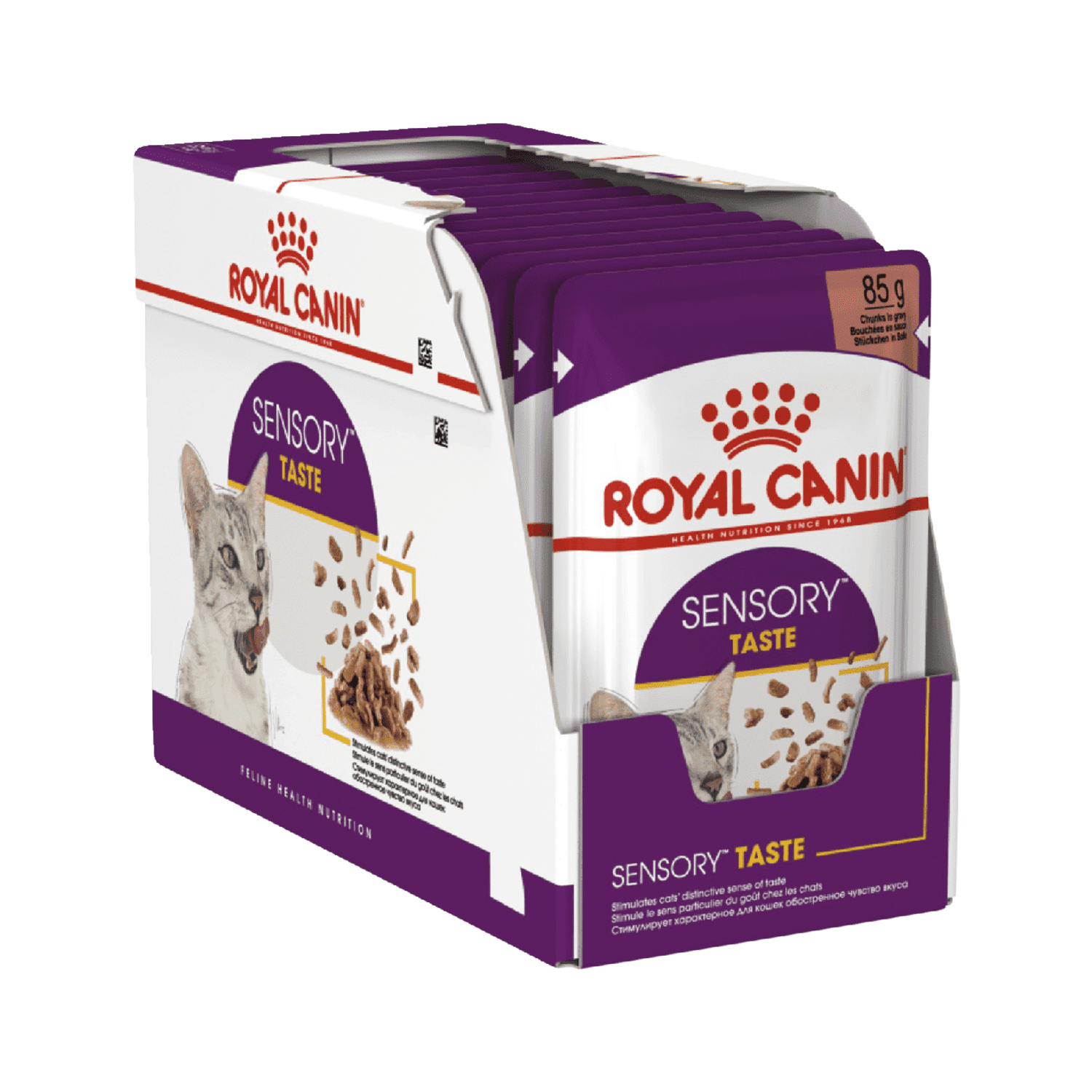 Royal Canin Sensory Tat Duyusu İçin Sos İçerisinde Yaş Kedi Maması 85G