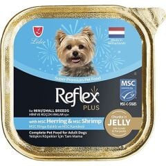 Parçacıklı Ringabalıklı Karidesli Mini ve Küçük Irklar için Yetişkin Köpek Maması 85 gr