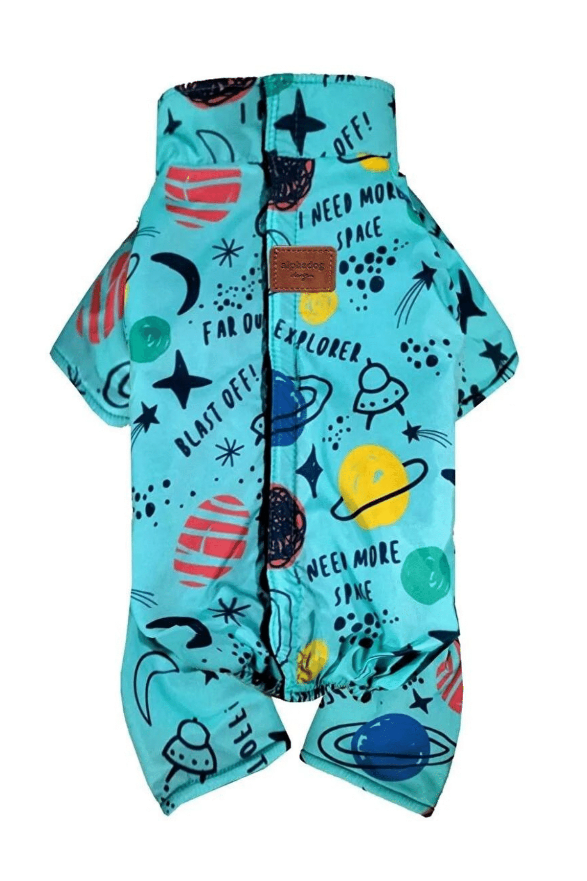 Alphadog Explorer Küçük Irk Kalın Köpek Tulum Yağmurluğu