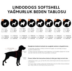 Lindo Luxury London Kırmızı Köpek Montu Beden:3