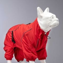 Quattro Nova İçi Polarlı Köpek Yağmurluğu (Beden: 1-6)