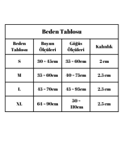 Hiking Reflektörlü Soft Sırt Tasması