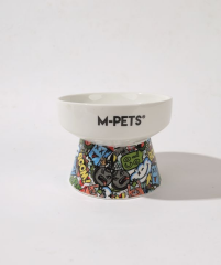 M-PETS URBAN STYLE TILTD SERAMİK MAMA KABI 150ML MİX COLOR