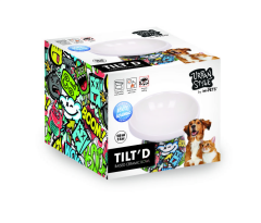 M-PETS URBAN STYLE TILTD SERAMİK MAMA KABI 150ML MİX COLOR