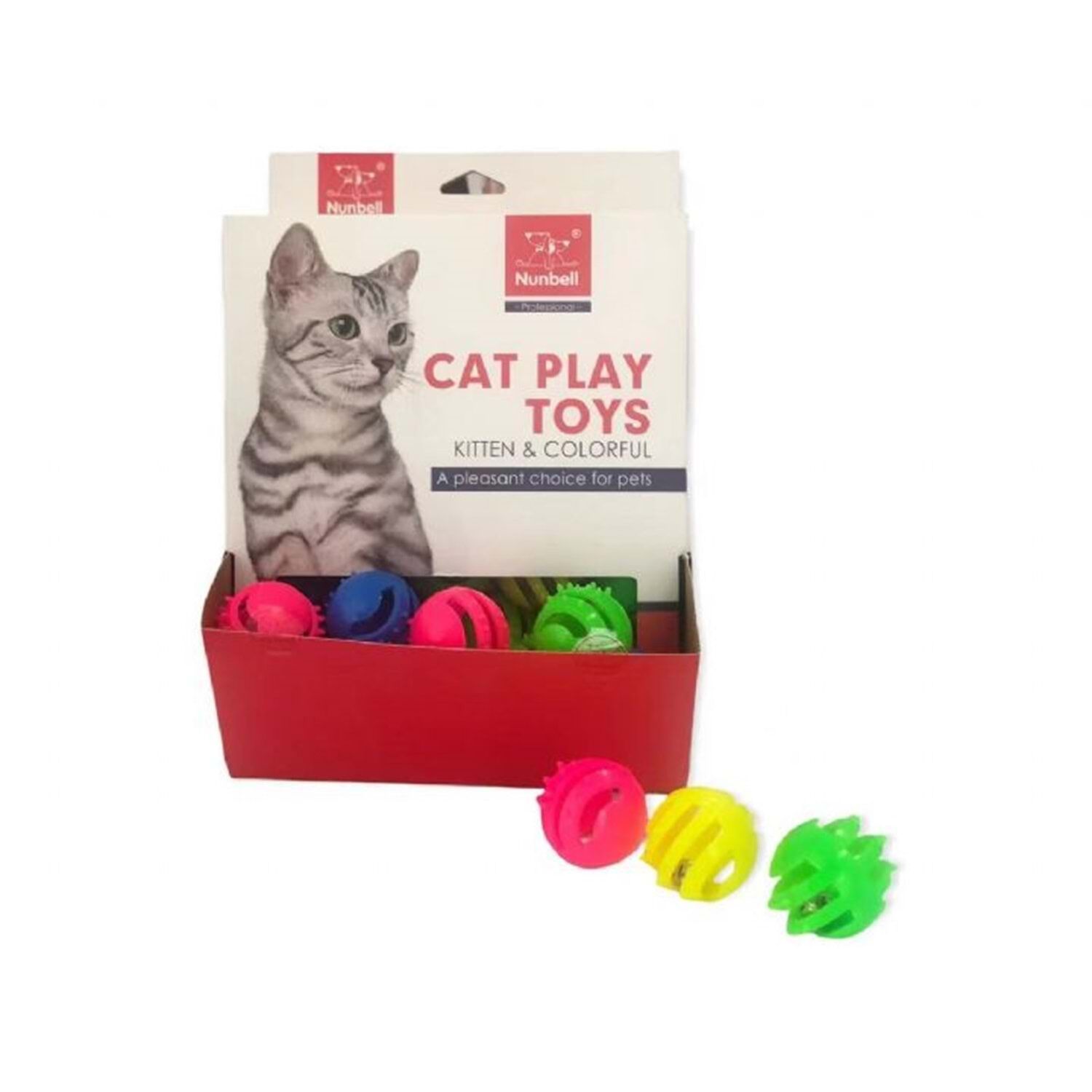 Nunbell Kedi Oyuncağı Dikenli Top