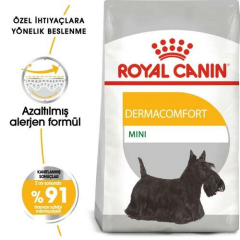 Mini DermaComfort Hassas Ciltli  Küçük Irklar için Yetişkin Köpek Maması 3 Kg