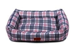 Peggy Lady Gri Kedi ve Köpekler için Yatak – Döşemelik Kumaş, Kaydırmaz Taban