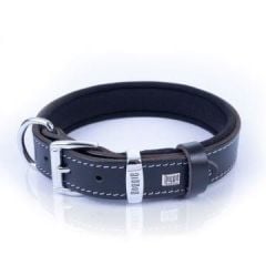 Doggie Konfor Deri Nazar Boncuklu Köpek Boyun Tasması – El Yapımı & Vegetal Deri