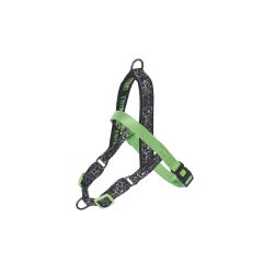 M-PETS URBAN STYLE BLACK/WHİTE NORWEGIAN KÖPEK GÖĞÜS TASMASI (L)