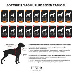 Lindodogs Softshell Army Green Köpek Yağmurluğu