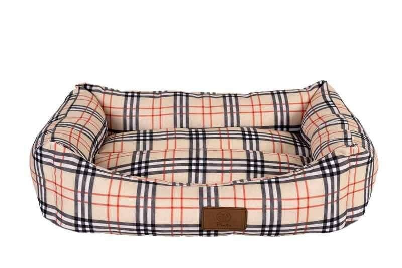 Peggy Lady Krem Kedi ve Köpekler için Yatak – Döşemelik Kumaş, Kaydırmaz Taban