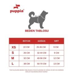 PUPPIA VIVIEN HARNESS A/VIOLET/XS KÖPEK GÖĞÜS TASMASI XS