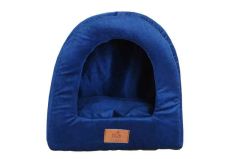 Peggy Bubbles Kedi ve Köpekler için Kapalı Yatak – Elyaf Dolgulu, Fermuarlı Bölmeler