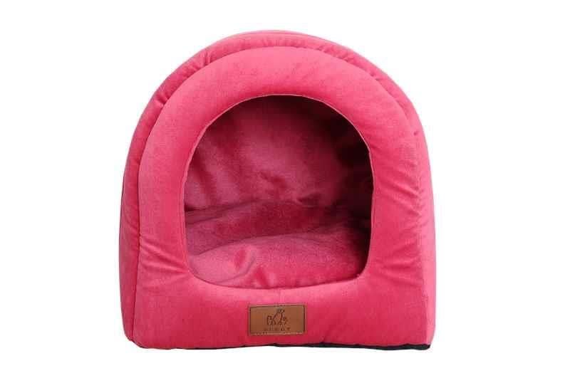 Peggy Bubbles Kedi ve Köpekler için Kapalı Yatak – Elyaf Dolgulu, Fermuarlı Bölmeler