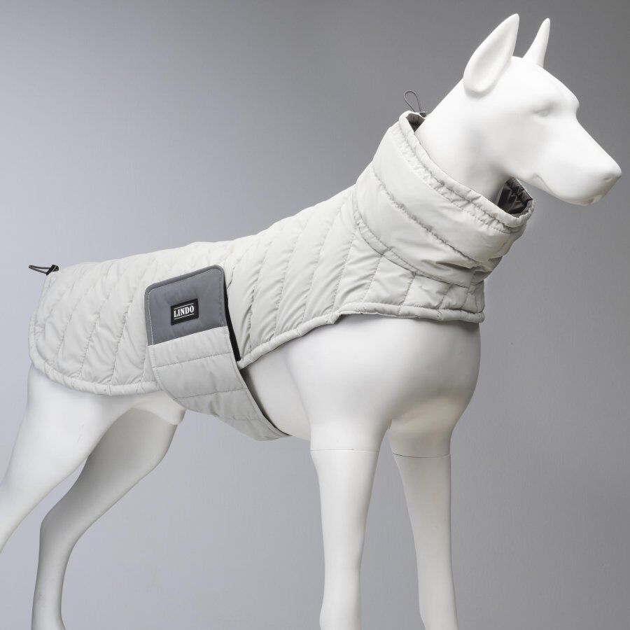 Air Puff Pearl Köpek Montu – Su İtici, Rüzgar Geçirmez, Göğüs Tasması Uyumlu (Beden 1)