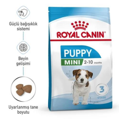 Mini Puppy Küçük Irklar için Yavru Köpek Maması 2 Kg