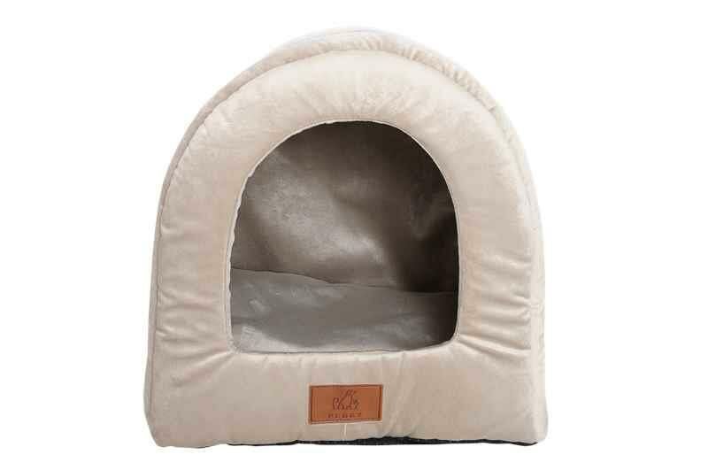 Bubbles Kedi ve Köpekler için Kapalı Yatak Gri