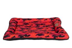 Peggy Simba Kırmızı Kedi ve Köpekler için Yatak – Döşemelik Kumaş, Kaydırmaz Taban