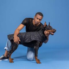 Lindodogs Softshell Black Skull Köpek Yağmurluğu