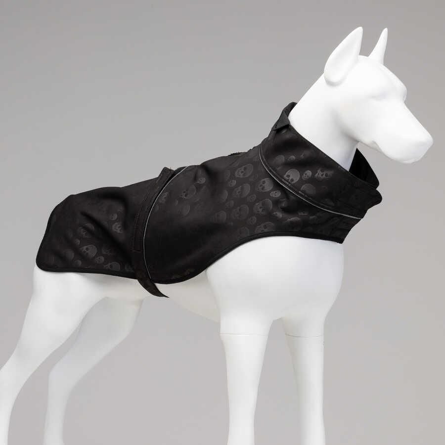 Lindodogs Softshell Black Skull Köpek Yağmurluğu