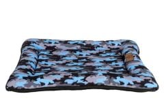 Peggy Simba Mavi Kedi ve Köpekler için Yatak – Döşemelik Kumaş, Kaydırmaz Taban