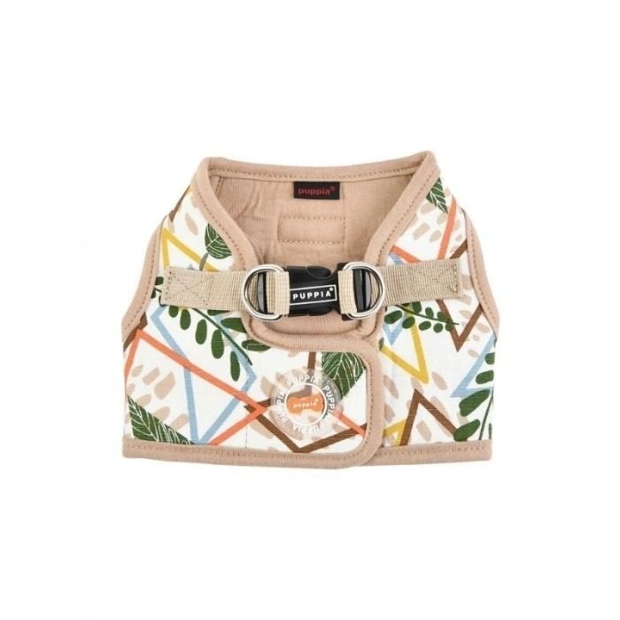 PUPPIA BOTANICAL HARNESS B/BEIGE/XL KÖPEK GÖĞÜS TASMASI XL