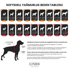 Softshell Navy Magnetic Köpek Yağmurluğu