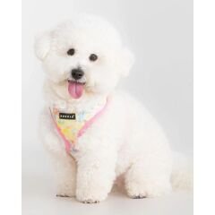 PUPPIA NOLA HARNESS A/PINK/M KÖPEK GÖĞÜS TASMASI M