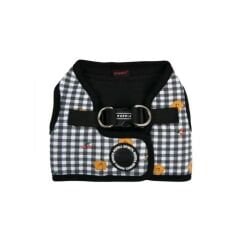 PUPPIA BABA HARNESS B/BLACK/S KÖPEK GÖĞÜS TASMASI S