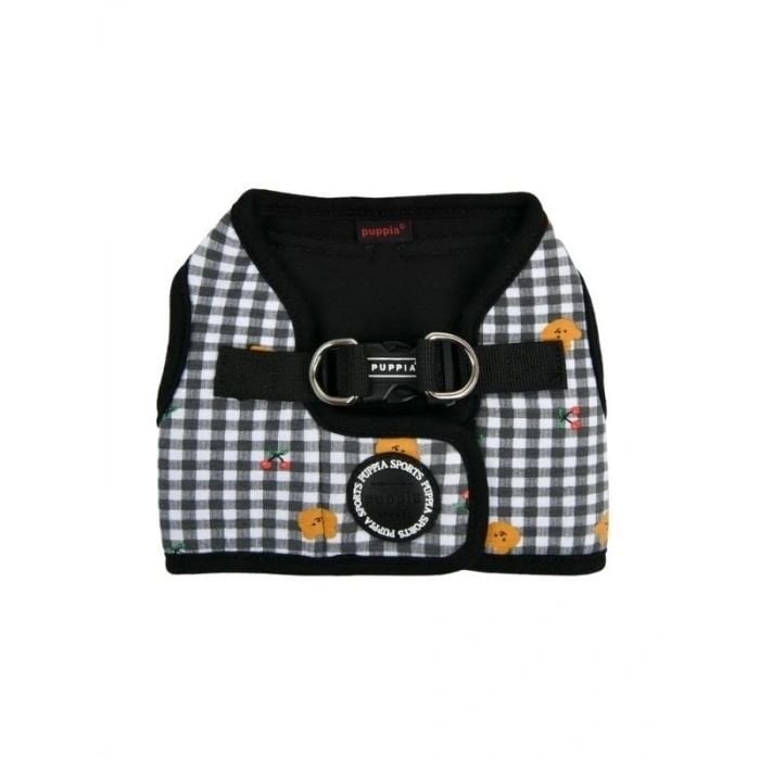 PUPPIA BABA HARNESS B/BLACK/M