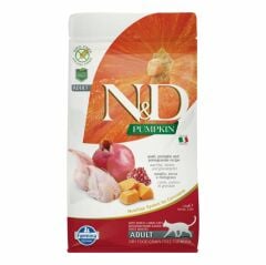 Bıldırcın Etli Bal Kabaklı ve Narlı Tahılsız Kısırlaştırılmış Kedi Maması 1,5kg