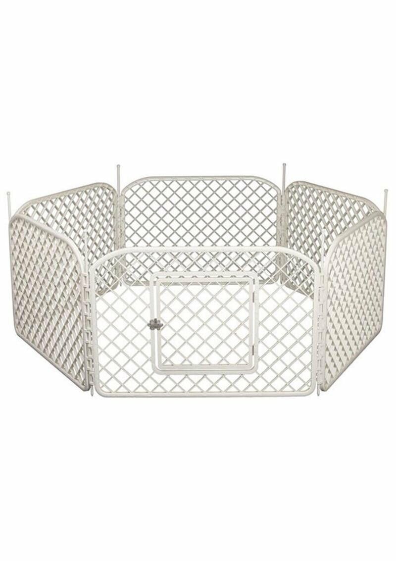 Plastik Köpek Çiti 4’lü 90x60 cm – Güvenli ve Pratik Alan Ayırıcı