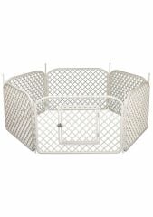 Plastik Köpek Çiti 4’lü 90x60 cm – Güvenli ve Pratik Alan Ayırıcı