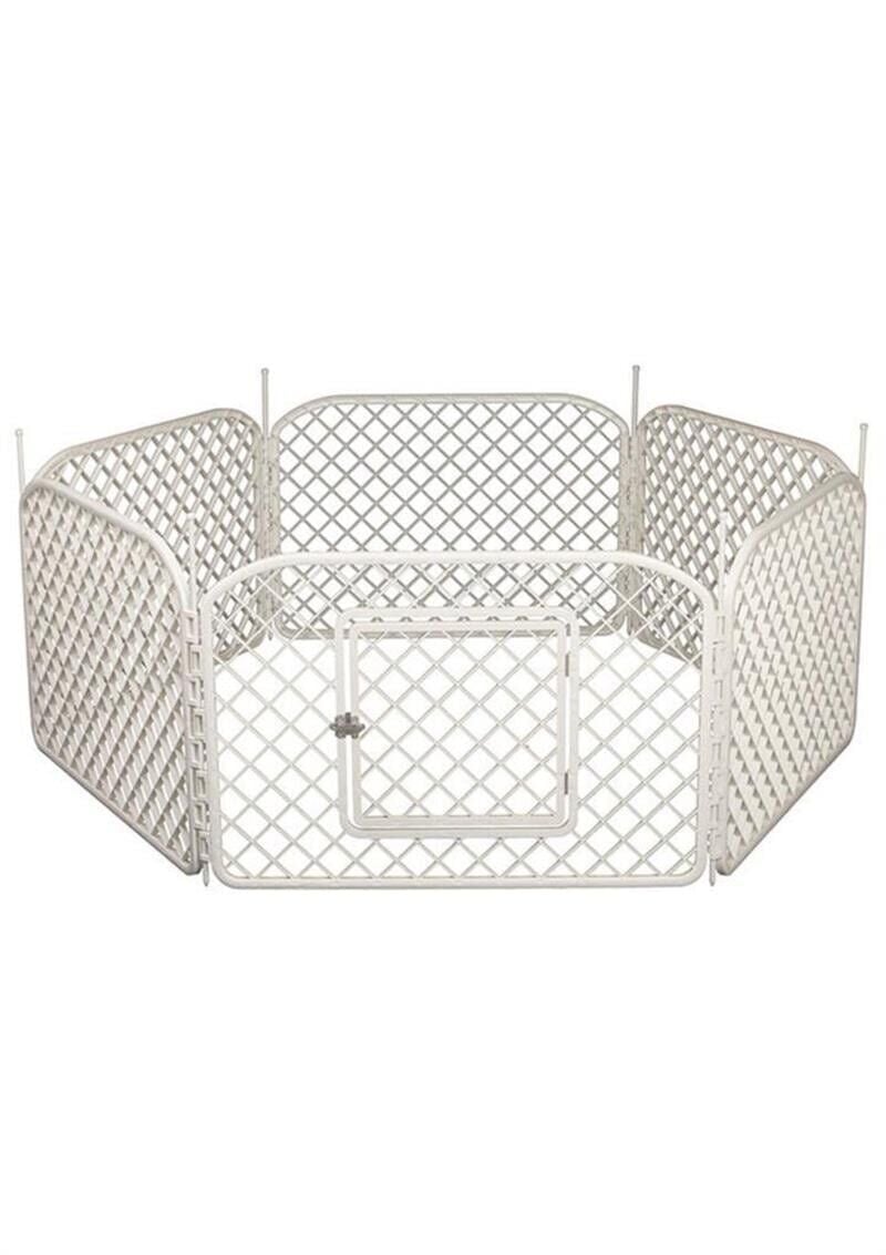 Plastik Köpek Çiti 6’lı 90x60 cm – Güvenli ve Pratik Alan Ayırıcı