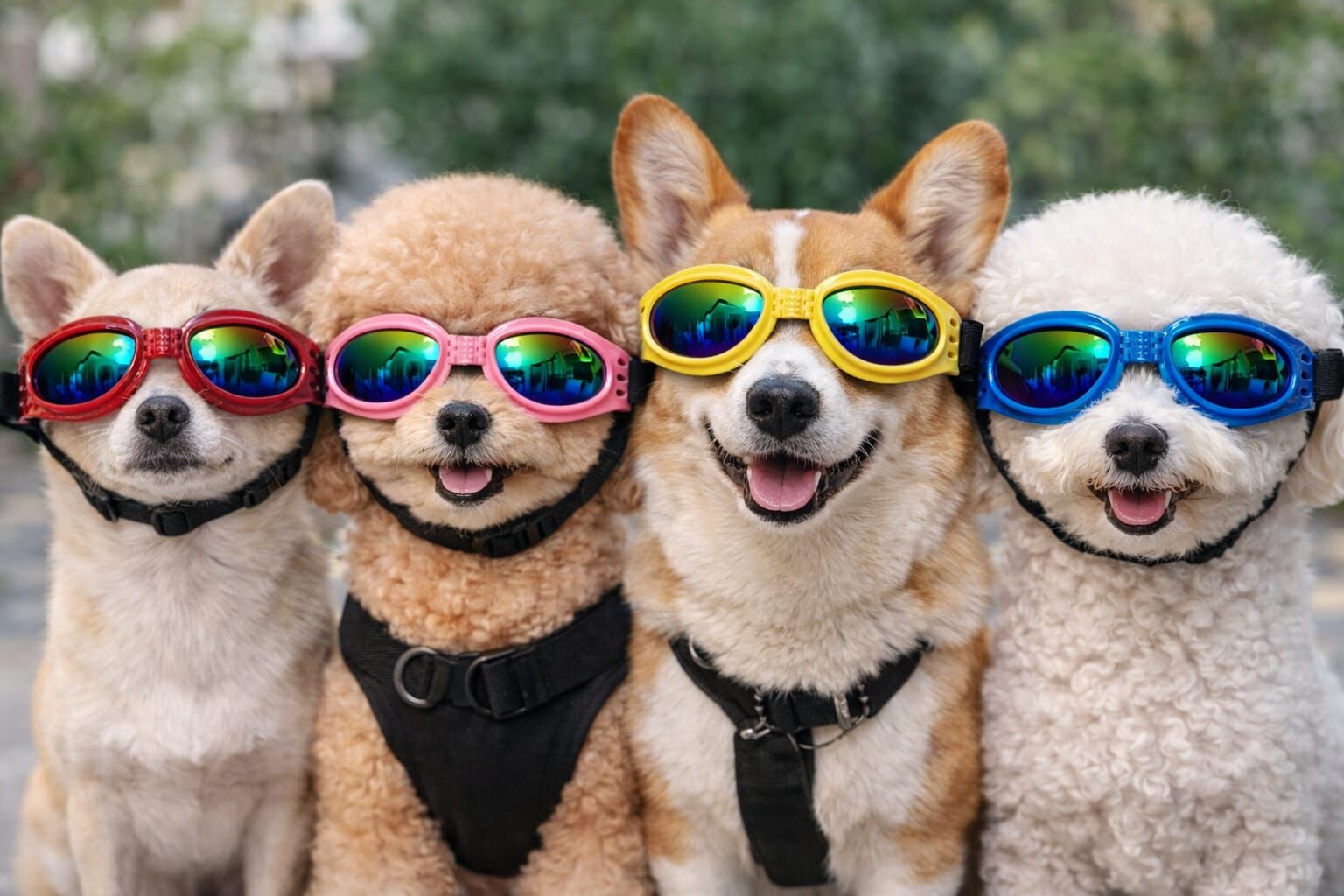 KEDİ KÖPEK SPORT GÖZLÜK PEMBE