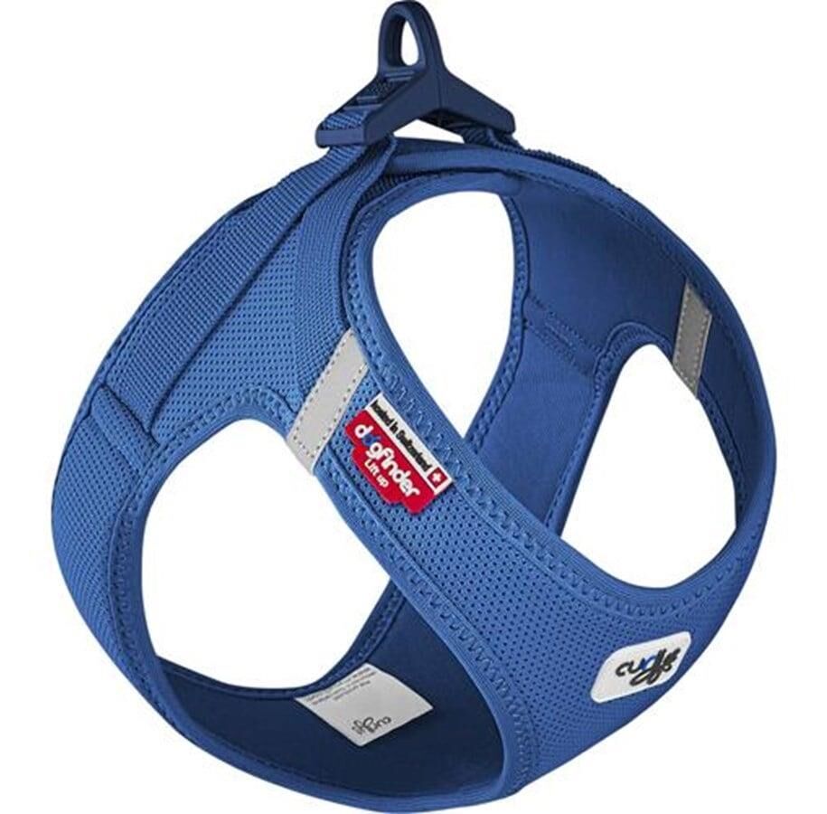 Curli Vest Harness Clasp Air-Mesh Blue – Hava Alabilen, Ergonomik, Güvenli Göğüs Tasması