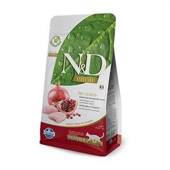 Tavuklu ve Narlı Tahılsız Kısırlaştırılmış Kedi Maması 1,5kg