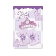 60900099 M-PETS GLAM KÖPEKLER İÇİN AKSESUAR TOKA PURPLE