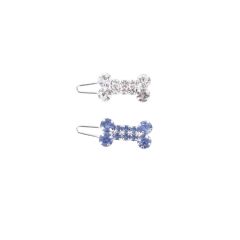 60901399 M-PETS GLAM KÖPEKLER İÇİN AKSESUAR TOKA BLUE/WHİTE