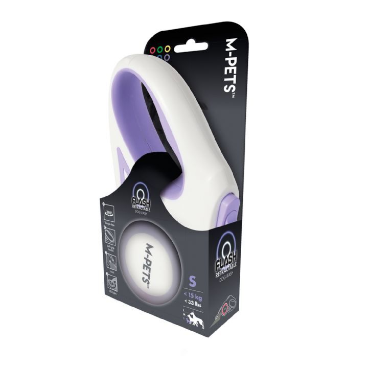M-Pets Flash LED’li Otomatik Gezdirme Şerit