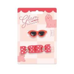 60900299 M-PETS GLAM KÖPEKLER İÇİN AKSESUAR TOKA RED