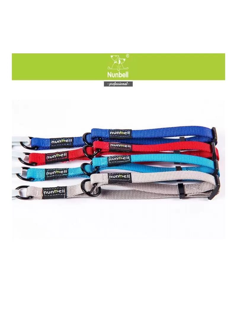 Nunbell Köpek Eğitim Boyun Tasması – Soft Kumaş 1,5 cm