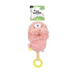 M-PETS SLİPPERS BUNNY KÖPEK OYUNCAĞI PİNK