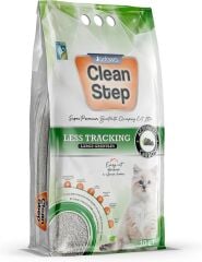 Jadawa Clean Step Less Tracking with Activated Carbon Clumping Cat Litter 10 Lt - Grey (Büyük Taneli Gri Aktif Karbonlu)